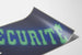 Decoratieve poster met het thema veiligheid
