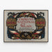 National Loan Poster 6% 1920 Crédit Lyonnais — framed artwork on a wall