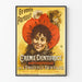 Vintage reclameposter voor crème tandpasta met antiseptische werking