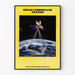 Vintage satellietposter - Engels communiceert de toekomst