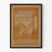 Vintage poster van Duitse toneelvoorstelling Berlijn 1899