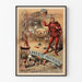 Vintage Poster Ernesto Mephisto Juggler Fantasist