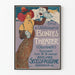 Vintage theaterposter in kleur door Ernst von Wolzogen