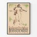 Oude poster Kunsthalle Bern Kunsttentoonstelling Kunst 1918