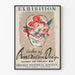 Amerikaanse vintage ontwerp tentoonstelling poster Chicago