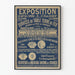 Vintage poster voor tafelservice Terre de Fer