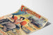 Vintage poster tentoonstelling van automobiel locomotie Parijs 1895