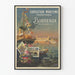 Vintage Poster of the International Maritime Exhibition Bordeaux 1907