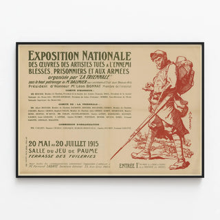 exposition-nationale-des-oeuvres-dartistes-tues-a-lennemi-blesses-prisonniers