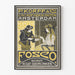 Vintage poster F. Korff & Co, cacao fabrikanten Amsterdam