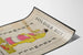 Vintage Soldaat Boy Afscheid - Retro Muurdecoratie Poster