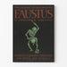 Poster Theater Faustus door Christopher Marlowe