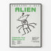 Poster 'Feeling a Bit Alien' ter viering van persoonlijke verschillen