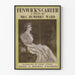Vintage poster Fenwick's Career door Albert Sterner
