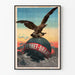 Vintage Poster Fernet-Branca Eagle and Bottle