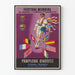 Poster for the World Festival of Folk Dances and Songs Pamplona Biarritz