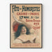 Vintage poster van het Humoristenfeest in het Casino de Paris