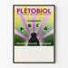 Vintage reclameposter van Flétobiol met kabeljauwleverolie