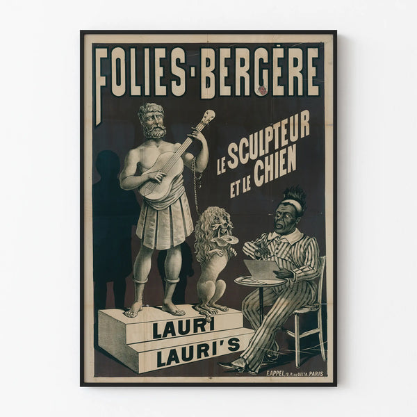 folies-bergere-le-sculpteur-et-le-chien-lauri-lauris