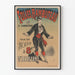 Vintage poster Folies-Rambuteau Mlle Lehmann