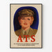 Vintage military recruitment poster A.T.S
