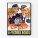 Vintage poster ter aansporing tot aankoop van Victory Bonds