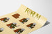 Poster Forum Volume XVII Nummer 4 Oktober 1980 - Geanimeerde vintage illustratie