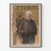 Vintage poster van Fred Febvre van de Comédie Française