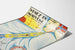 Vintage Poster Fred. Olsen Line Kom naar Noorwegen via Antwerpen