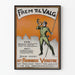 Vintage poster Noors politiek Frem til valg - Retro muurdecoratie