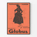 Vintage Spring Season Poster Globus Basel