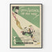 Vintage poster tegen alcohol achter het stuur