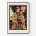 Decoratief portret van generaal Władysław Sikorski