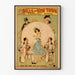 Vintage poster Belle of New York door Geo. W. Lederer