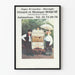 Vintage poster Gérard en Monique Boqué Verzamelaars in Rouen