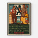 Vintage poster for the industry and agriculture exhibition in Herisau 1911