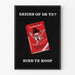 Vintage Advertising Poster for Book Woorddansen by Alexander Pola