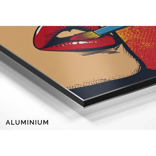 Pop Art Affiche - Lippenstift