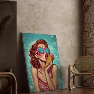 Tableau Pop Art - Douceur d’Été | Reproduction Tableau Décoration murale affiche copie