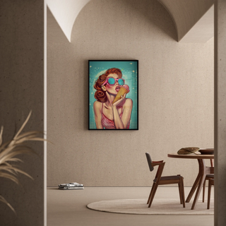 Tableau Pop Art - Douceur d’Été | Reproduction Tableau Décoration murale affiche copie