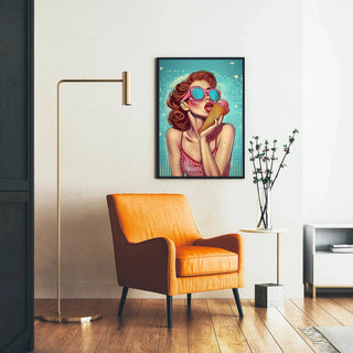 Tableau Pop Art - Douceur d’Été | Reproduction Tableau Décoration murale affiche copie