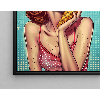Tableau Pop Art - Douceur d’Été | Reproduction Tableau Décoration murale affiche copie