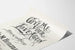Vintage typografische poster Give Me Your Love Again