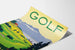 Vintage poster Golf Lausanne Zwitserland, retro wanddecoratie