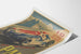 Vintage Poster of the Pau Automobile Grand Prix 1950