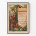 Vintage poster Grote uitverkoop Huismodel