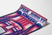 Decoratieve poster Fisk Jubilee Singers met harp- en maskerpatroon