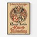 Vintage kunstexpositie poster Berlijn 1894