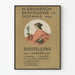 Vintage affiche van de kunsttentoonstelling H. Grombach 1899