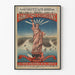 Vintage poster Hamiltons Excursies Vrijheidsbeeld